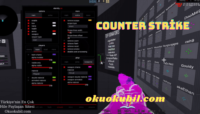 Counter Strike GO FlyingWare 0.2 Better than eternity.cc  Oto Kafa,Wall Yeni Hile