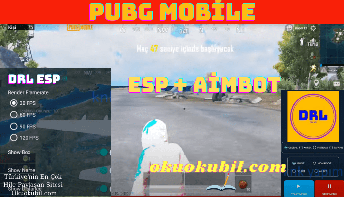 Pubg Mobile 1.4.0 ESP + AİMBOT, Araba Görme