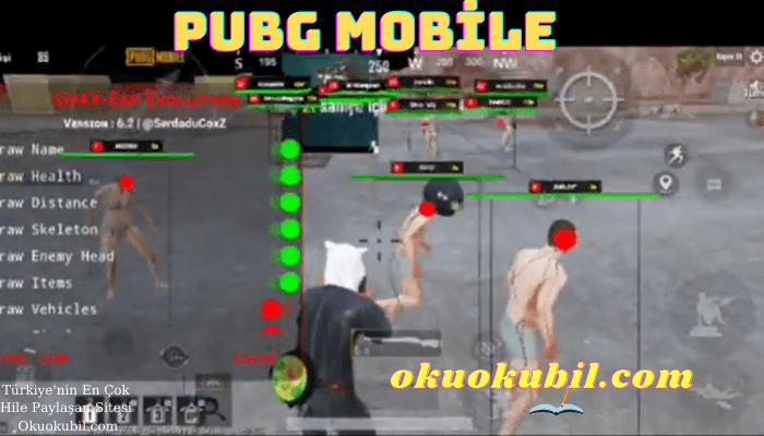Pubg Mobile 1.4.0 Suçlu ESP + Aimbot %0 Sekmeme