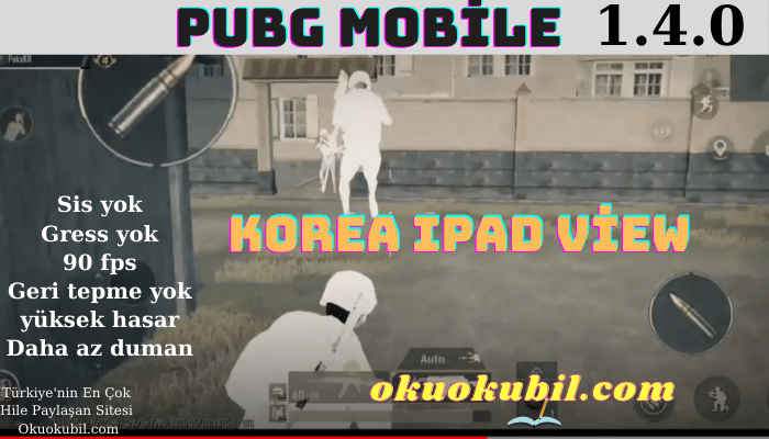 Pubg Mobile 1.4.0 Korea Ipad View, No grass