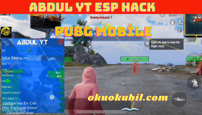 Pubg Mobile 1.4.0 Abdul YT ESP Hack, Aimbot