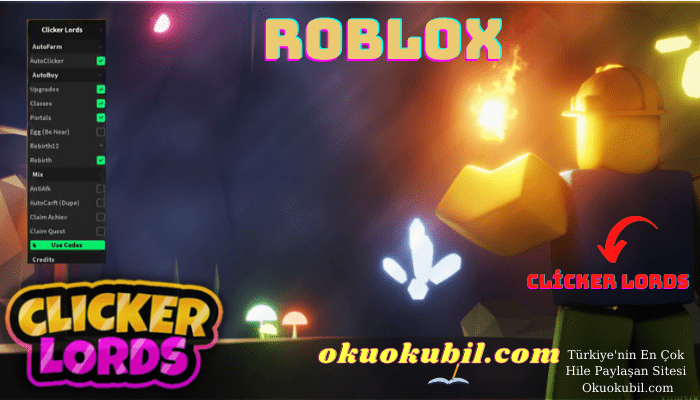 Roblox Clicker Lords Tıklayıcı Lords Autoclicker