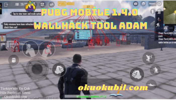 Pubg Mobile 1.4.0 Wallhack Tool Adam Yeri Görme