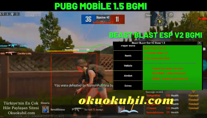 Pubg Mobile 1.5 Beast Blast ESP V2 BGMI 32 Bit