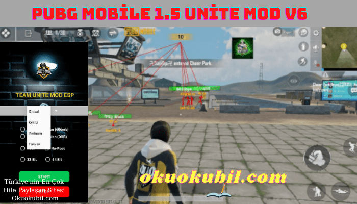 Pubg Mobile 1.5 Unite Mod V6 ESP Virtual New