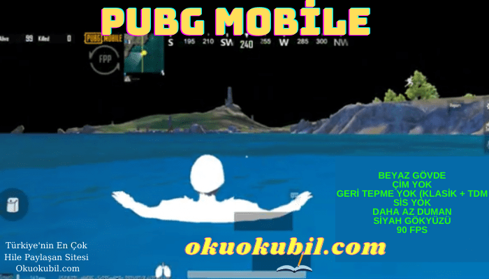 Pubg Mobile 1.5 Beyaz Gövde, Çim Yok Sis Yok