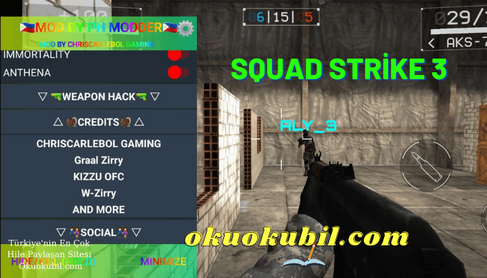 Squad Strike 3 V2.1 Ölümsüzlük Hileli Mod Apk