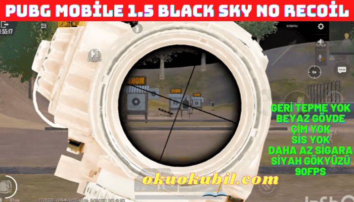 Pubg Mobile 1.5 Black Sky No Recoil White Body