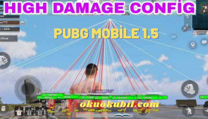 Pubg Mobile 1.5 HIGH Damage Config AimBot