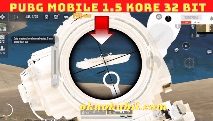 Pubg Mobile 1.5 Kore 32 Bit Çim Yok Sis Yok
