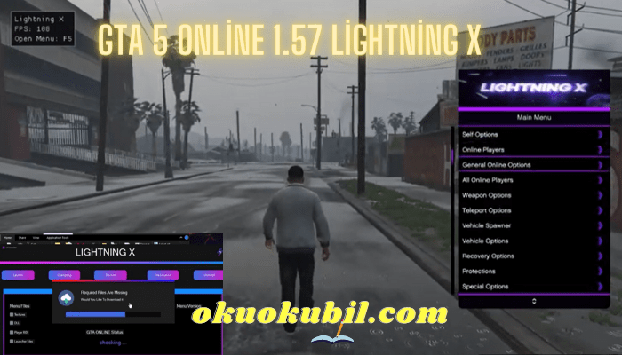 GTA 5 Online 1.57 Lightning x Mod Menü İndir