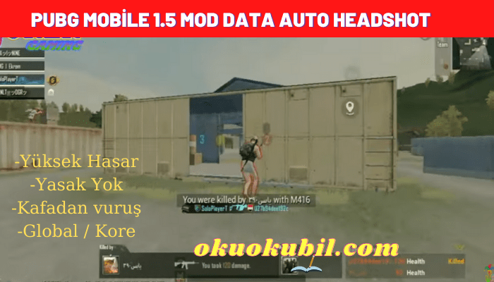 Pubg Mobile 1.5 Mod Data Auto Headshot İndir