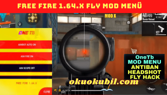 Free Fire 1.64.X Fly Mod Menü Vip Hack APK İndir