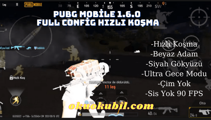 Pubg Mobile 1.6.0 FULL Config Hızlı Koşma Yeni