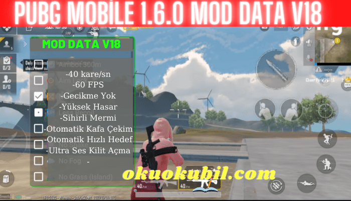 Pubg Mobile 1.6.0 Mod Data V18 Lag Fix Magic