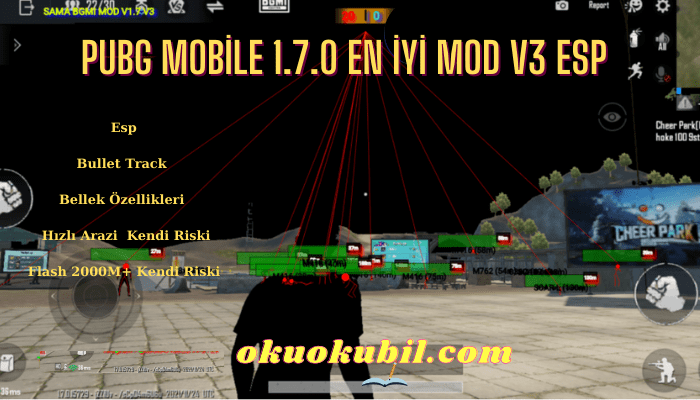 Pubg Mobile 1.7.0 En İyi Global Mod V3 ESP İndir
