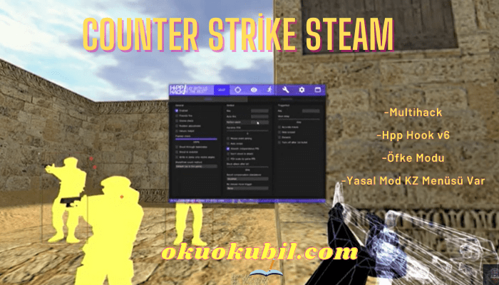 Counter Strike 1.6 Steam Hpp hook v6 Multihack