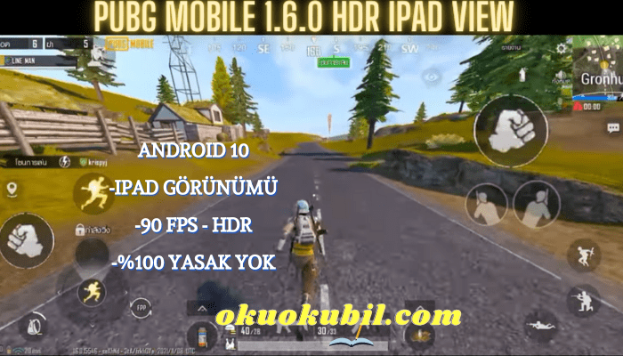 Pubg Mobile 1.6.0 HDR IPAD VIEW Android 10