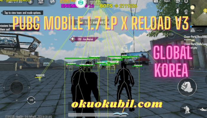 Pubg Mobile 1.7 LP X RELOAD V3 GL – KR Mod Apk