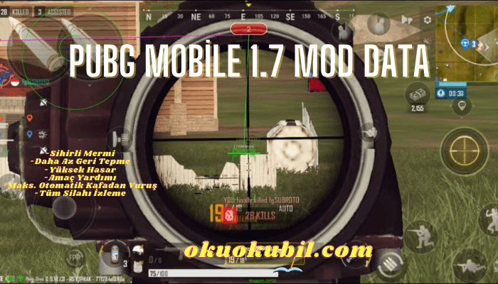 Pubg Mobile 1.7 Mod Data Oto Tarama Şok Edici