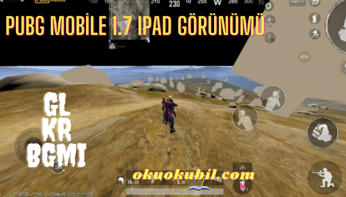 Pubg Mobile 1.7 IPAD Görünümü GL KR BGMI