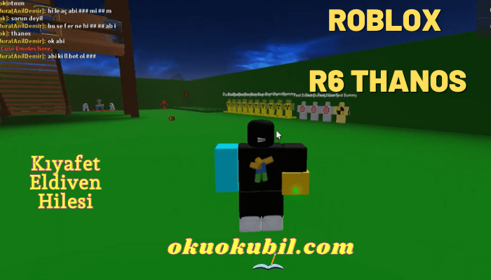 Roblox R6 Thanos Script Kıyafet Eldiven Hilesi