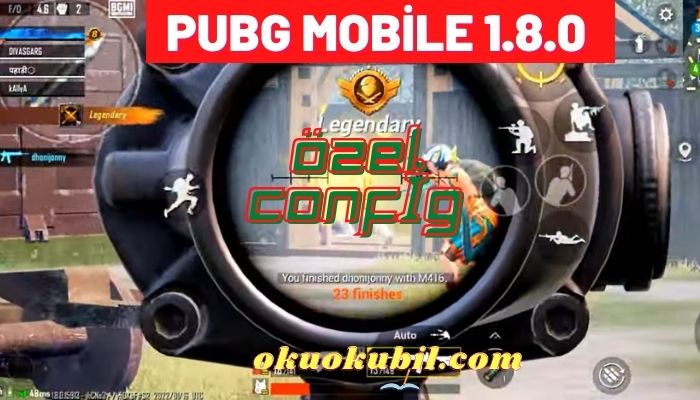 Pubg Mobile 1.8.0 Özel Config 90 FPS Headshot