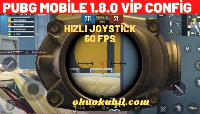 Pubg Mobile 1.8.0 Vip Config Hızlı Joystick