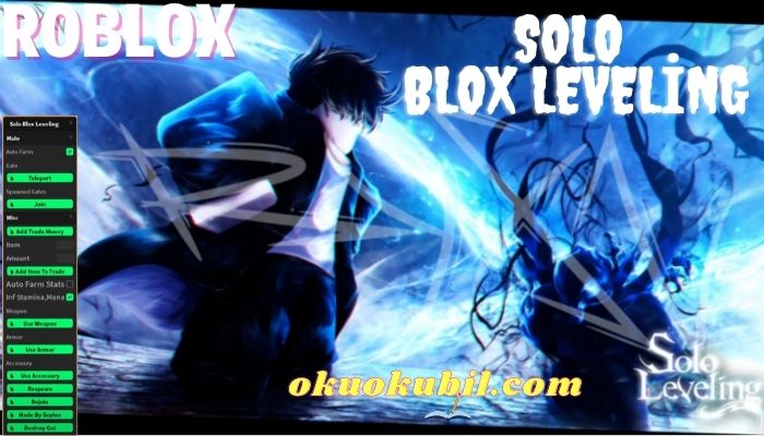 Roblox Solo Blox Leveling Script Para Hileli