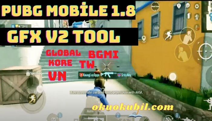 Pubg Mobile 1.8 GFX V2 Mod Tool APK 32 / 64 BIT