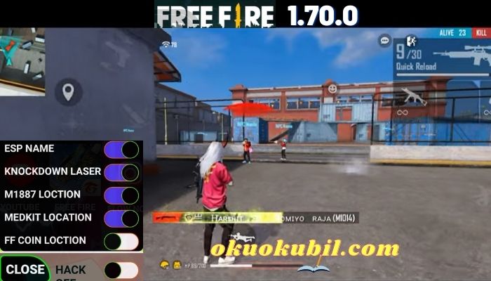 Free Fire 1.70.0 Aimbot + Fully Antiban Injector