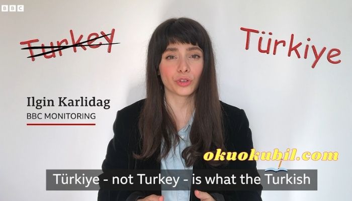 Güle güle 'Turkey' hoşgeldin 'Türkiye'