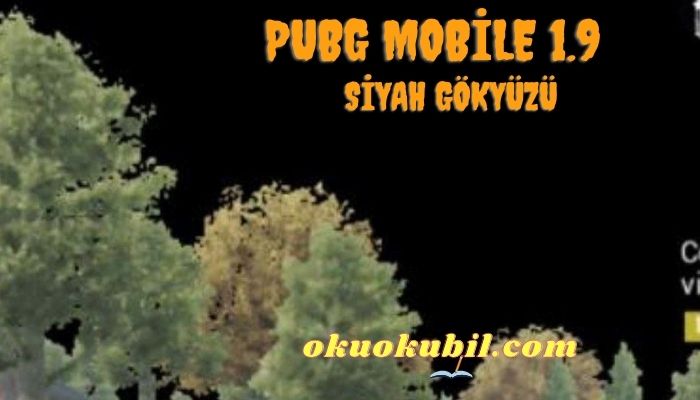 Pubg Mobile 1.9 Siyah Gökyüzü Jangam Pak Dosyası