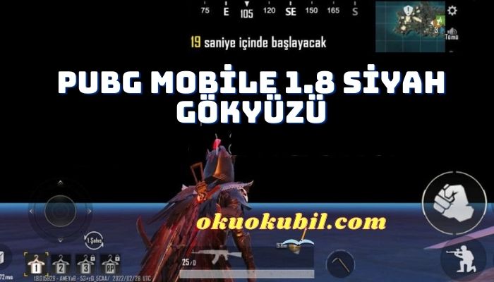 Pubg Mobile 1.8.0 SİYAH Gökyüzü Config Yeni
