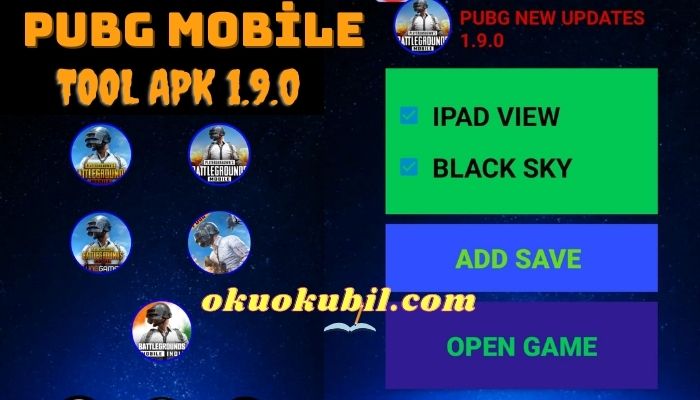 Pubg Mobile 1.9 Mod Data Tool Apk Black SKY 32-64