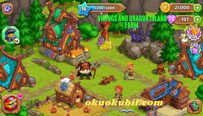 Vikings and Dragon Island Farm v1.40 Para Hileli APK