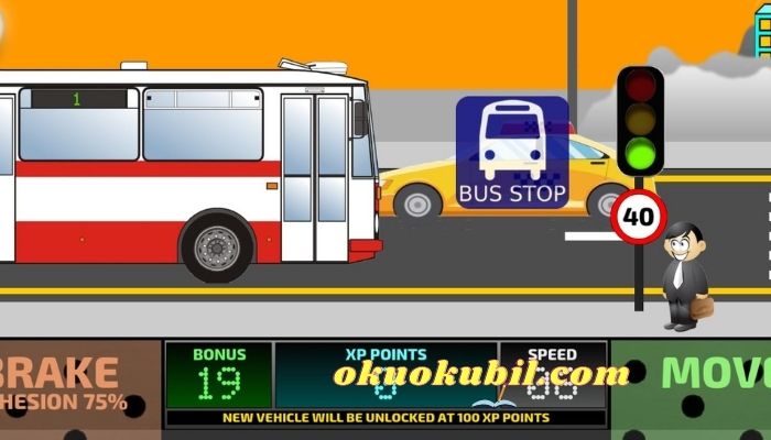 City Bus Driving Simulator 2D 1.127 Reklamsız Mod Apk