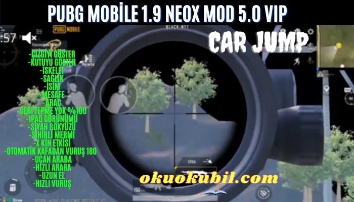 Pubg Mobile 1.9 Neox Mod 5.0 Vip Car Jump APK