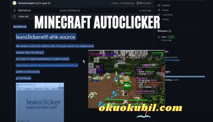 Minecraft Autoclicker Yeni Makro Hilesi İndir
