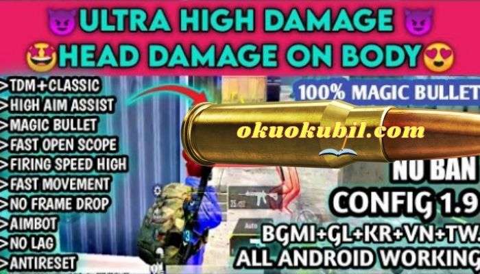 Pubg Mobile Hileli 1.9 v13 High Damage 90 FPS