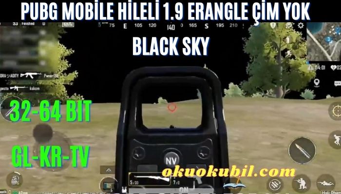 Pubg Mobile Hileli 1.9 Erangle Çim Yok Black Sky