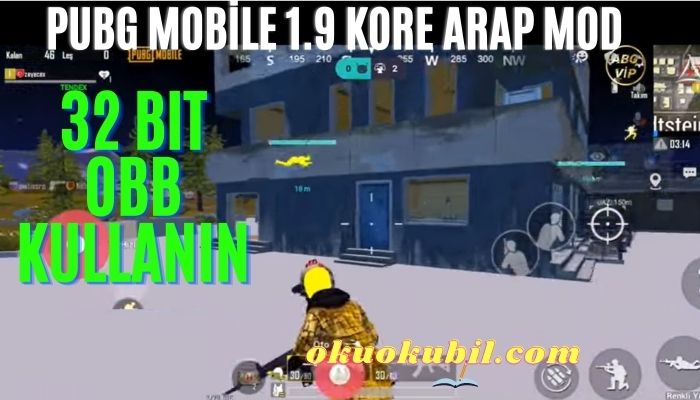 Pubg Mobile 1.9 KORE Hileli Arap Mod APK 32 / 64