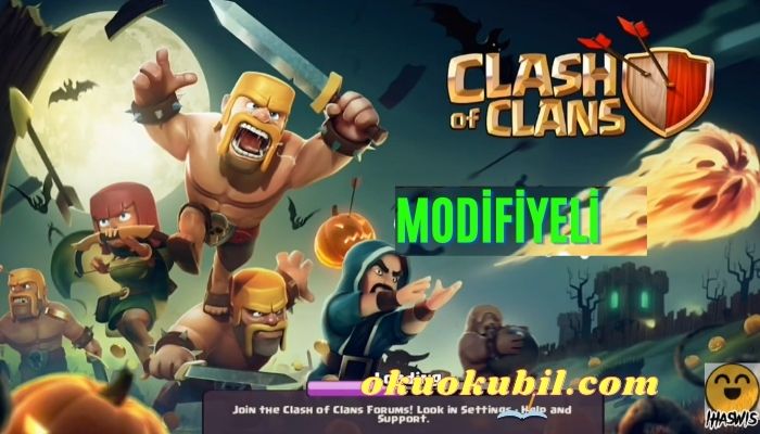 Clash Of Clans Modifiyeli Menü Dev Build Mod Apk