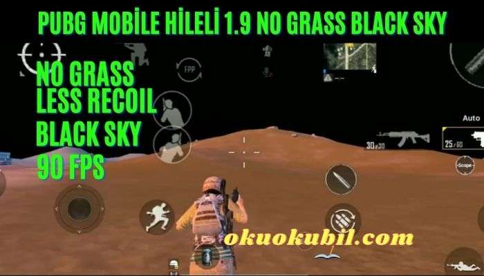 Pubg Mobile Hileli 1.9 No Grass Black Sky İndir