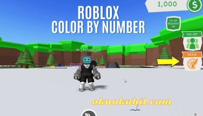 Roblox: Color By Number Para Boyama Hileli Script