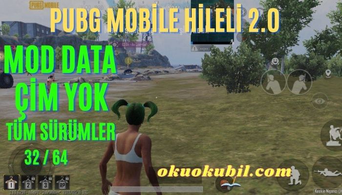 Pubg Mobile Hileli 2.0 Mod Data Çim Yok Full Map