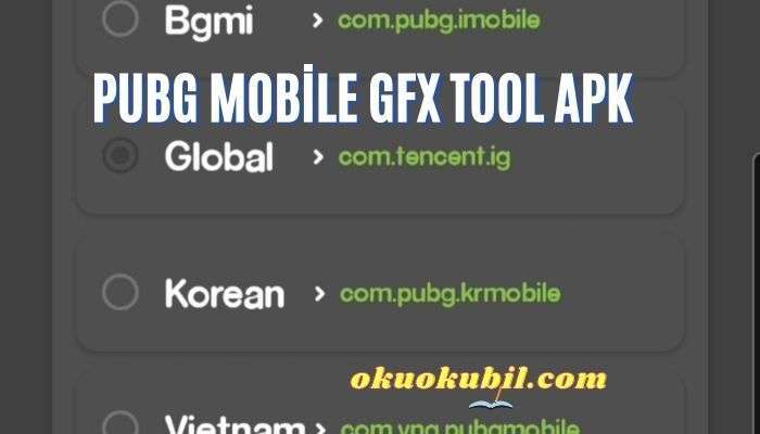 Pubg Mobile Hileli 2.0 GFX Tool Pro V3 İndir