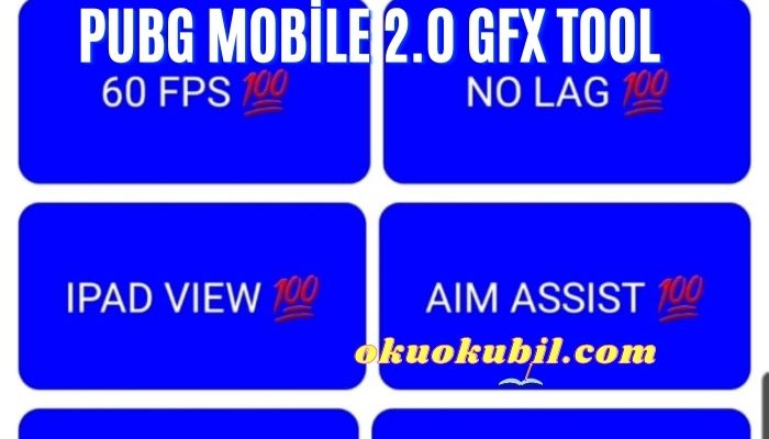 Pubg Mobile Hileli 2.0 GFX Tool v6 GL + BGMI