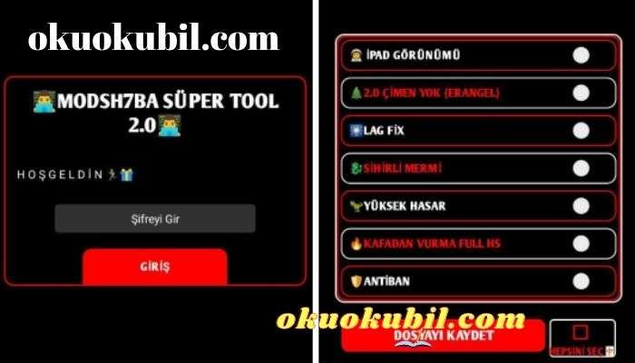 Pubg Mobile Hileli 2.0 Yeni Tool APK Kafadan Vur