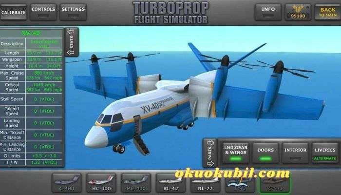 Turboprop Flight Simulator 3D v1.29 Para Hileli Mod Apk
